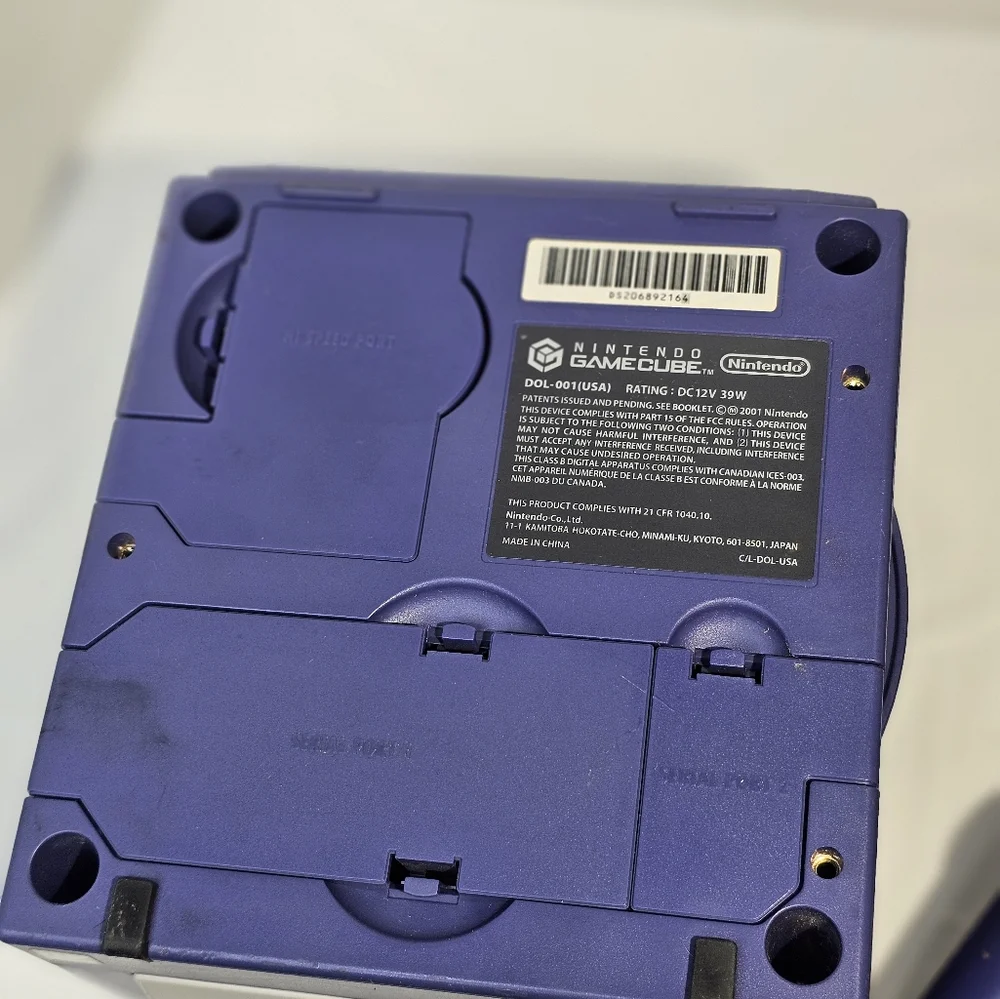 Vintage Indigo Nintendo GameCube, Console, 1 Controller, and Power Cord, ✨️Works